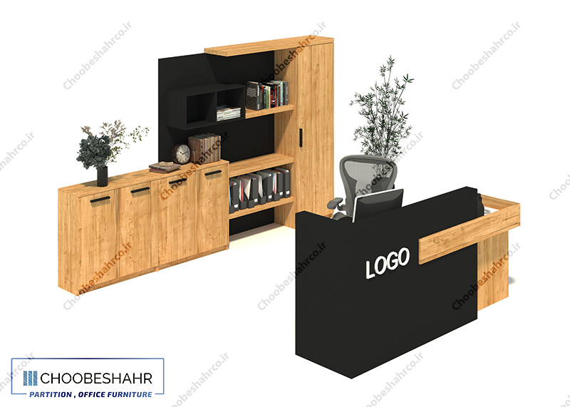 میز پذیرش RD-109 به همراه کمد کردنزا CD-122
