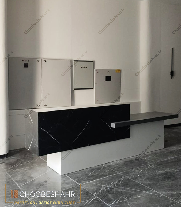 میز پذیرش RD-106 نمونه اجرا شده در طول 360 سانتی متر