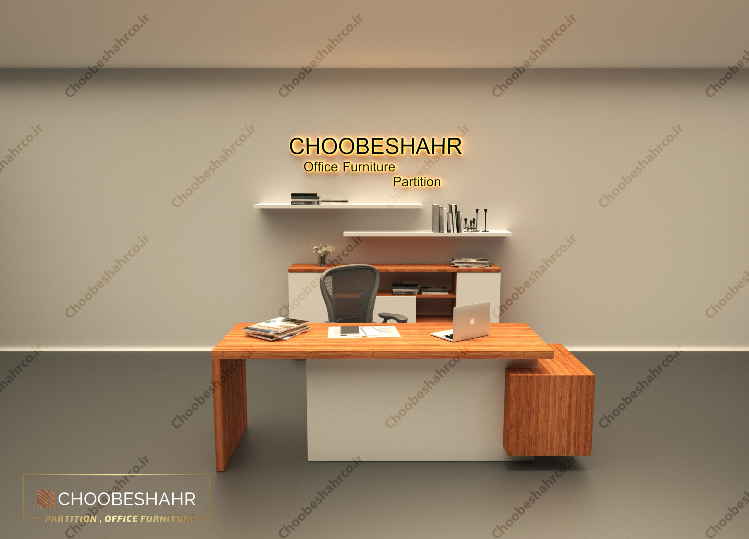 میز مدیریت 02-MD-101 چوب شهر