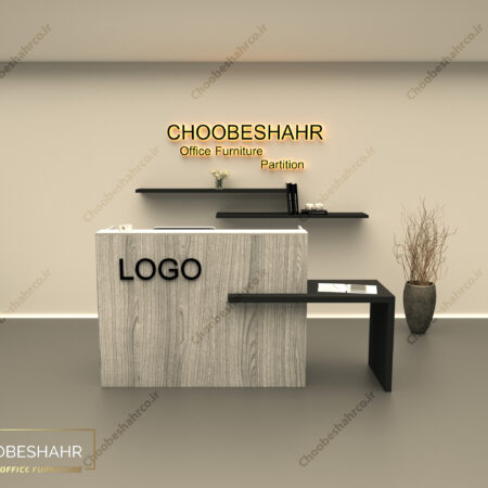 میز منشی-کانتر پذیرش RD-102 چوب شهر