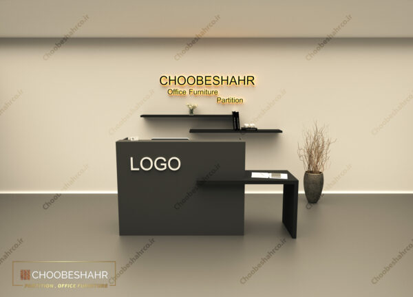میز منشی-کانتر پذیرش RD-102-03 چوب شهر