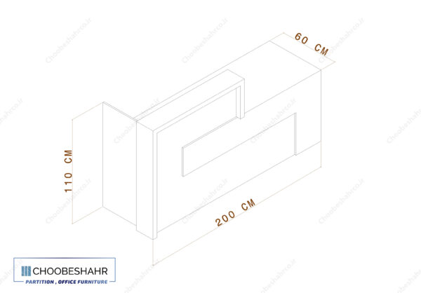 میز پذیرش RD-104 - تصویر 10