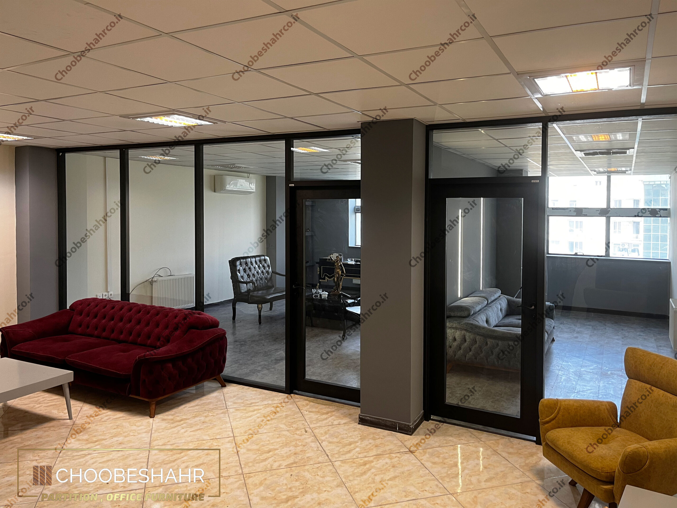 Frameless Partition - 2 - WWW.CHOOBESHAHRCO.IR