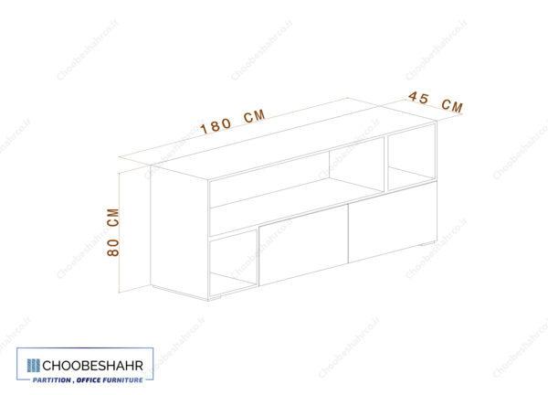 کردنزا CD-103 چوب شهر ابعاد