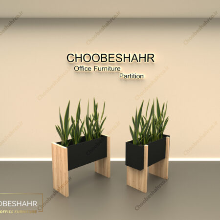 فلاور باکس دکوراتیو گلدان اداری