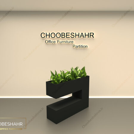 گلدان اداری با طراحی مدرن