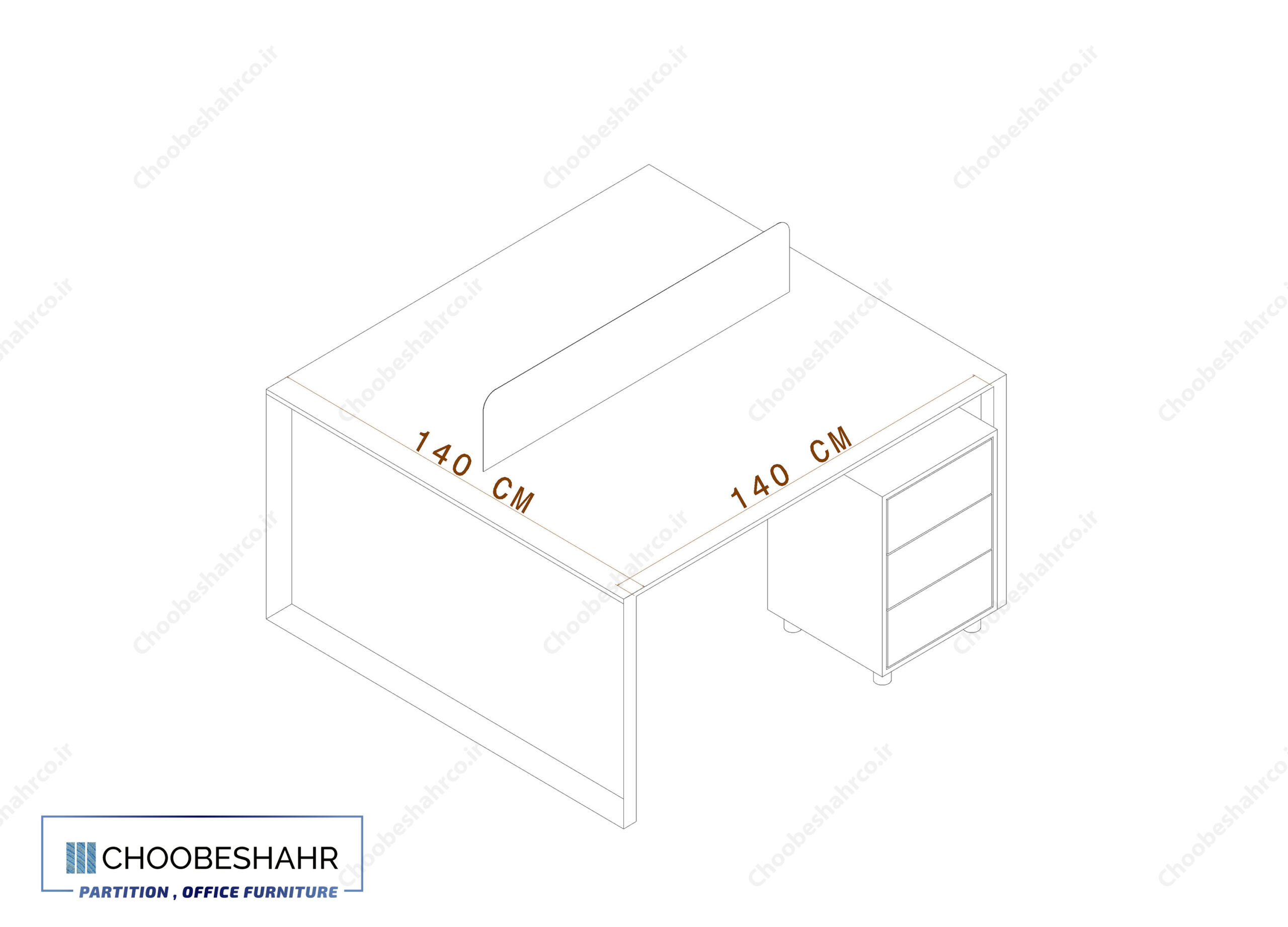 میز گروهی GD-103 - تصویر 6
