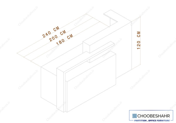 میز پذیرش RD-114 - تصویر 8