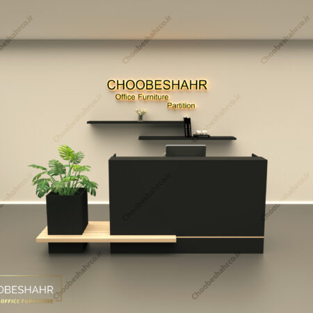 میز منشی-کانتر پذیرش RD-116 چوب شهر