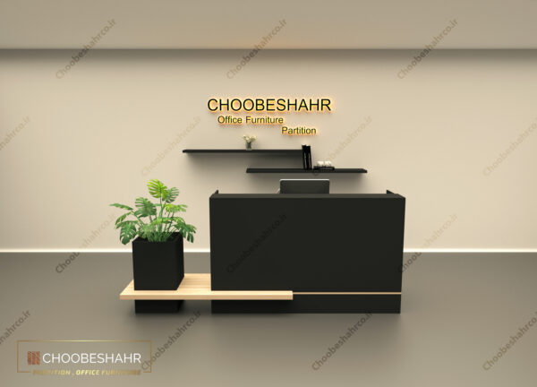 میز منشی-کانتر پذیرش RD-116 چوب شهر