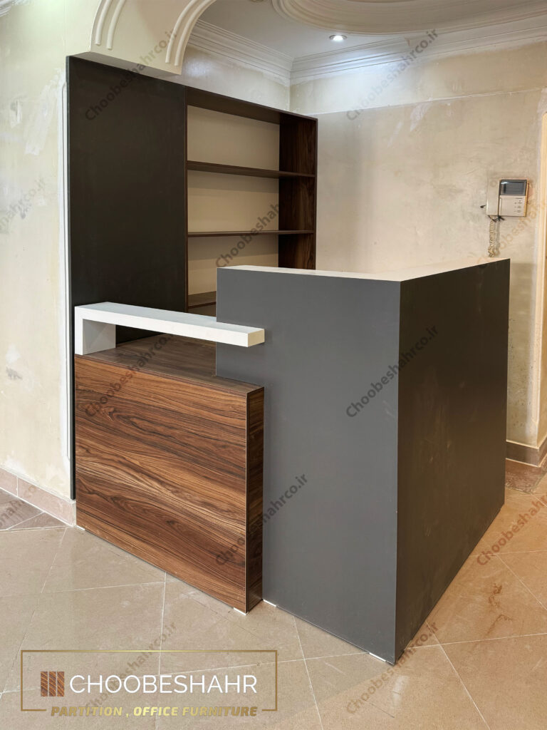 میز پذیرش RD-114 نمونه اجرا شده