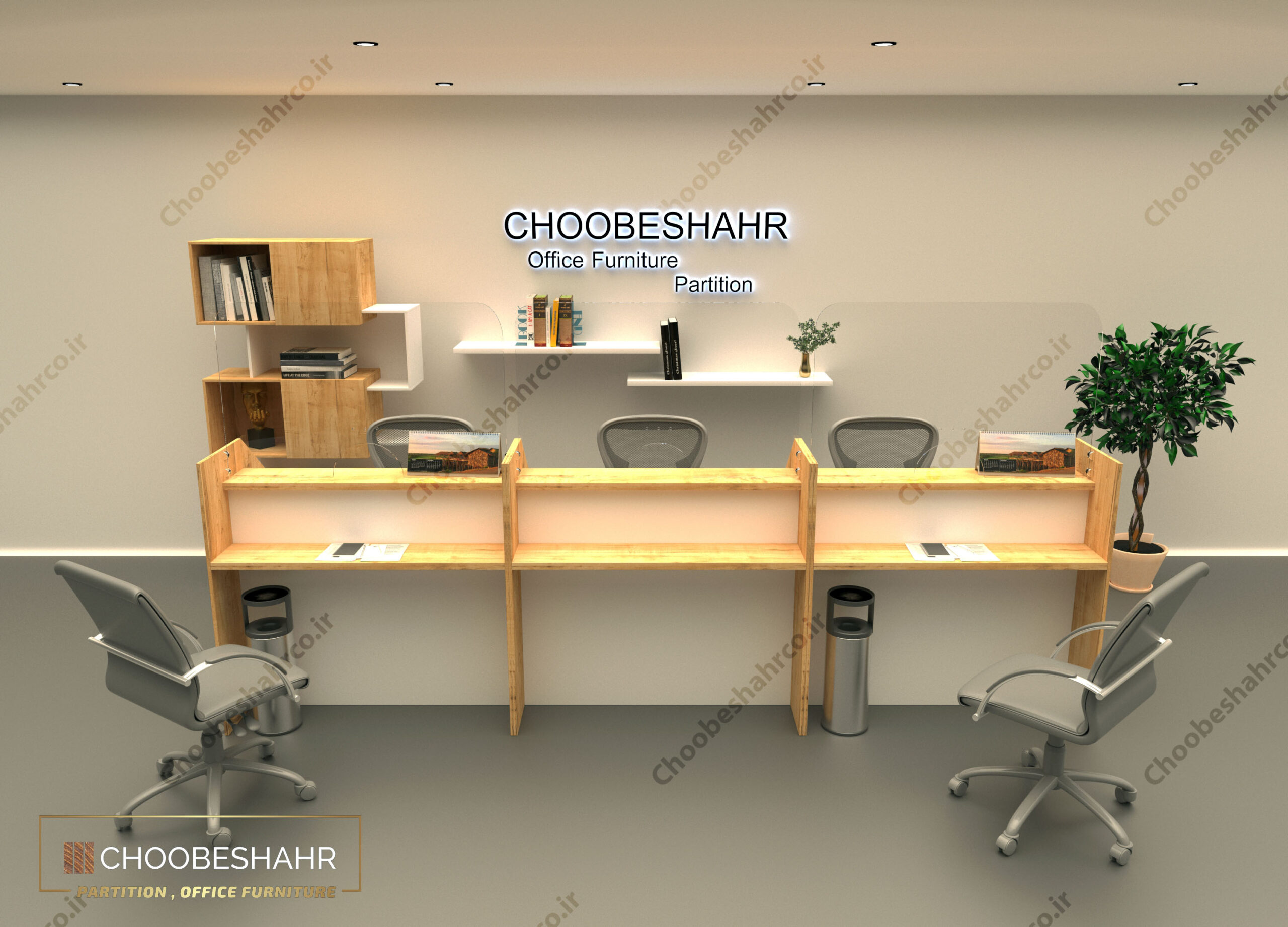 پیشخوان گیشه بانکی - کانتر بانکی BRD-102-01