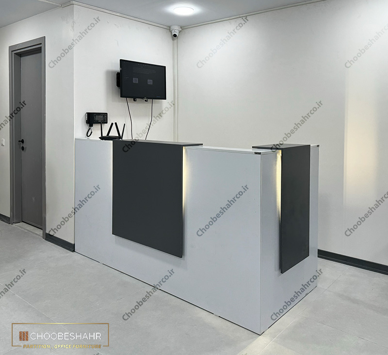 نمونه اجرا شده میز پذیرش RD-119-B3