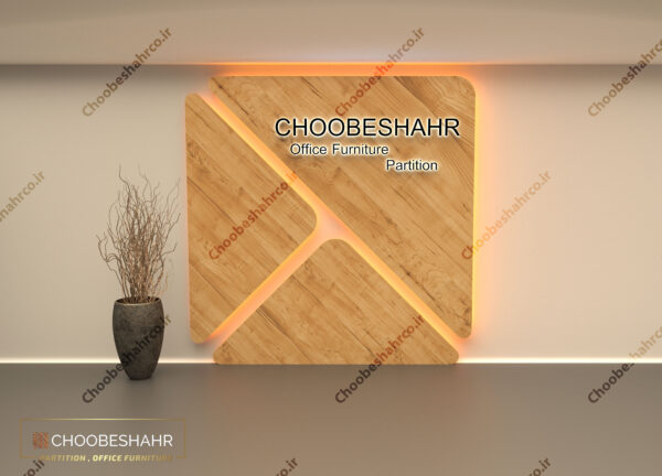 دیوار دکوراتیو DW-102 چوب شهر