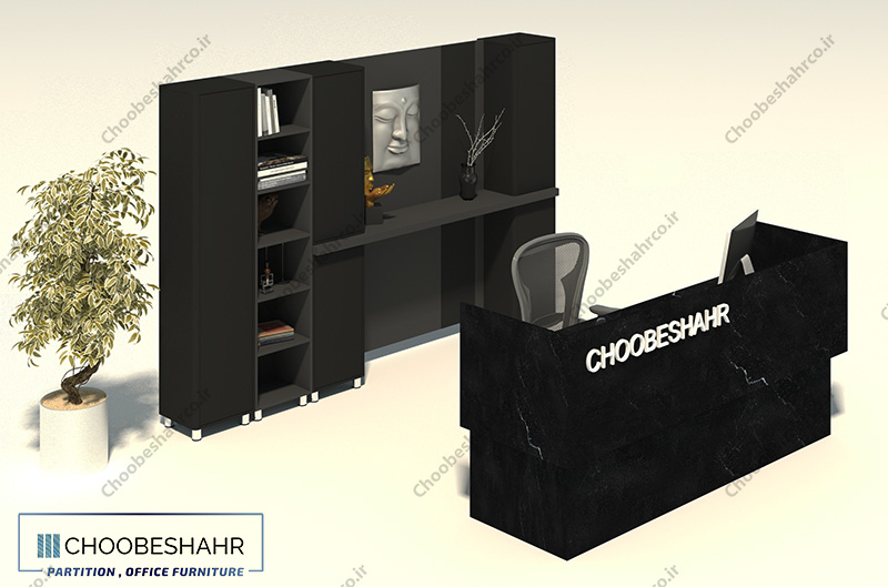 میز پذیرش RD-122 به همراه کمد کردنزا CD-120